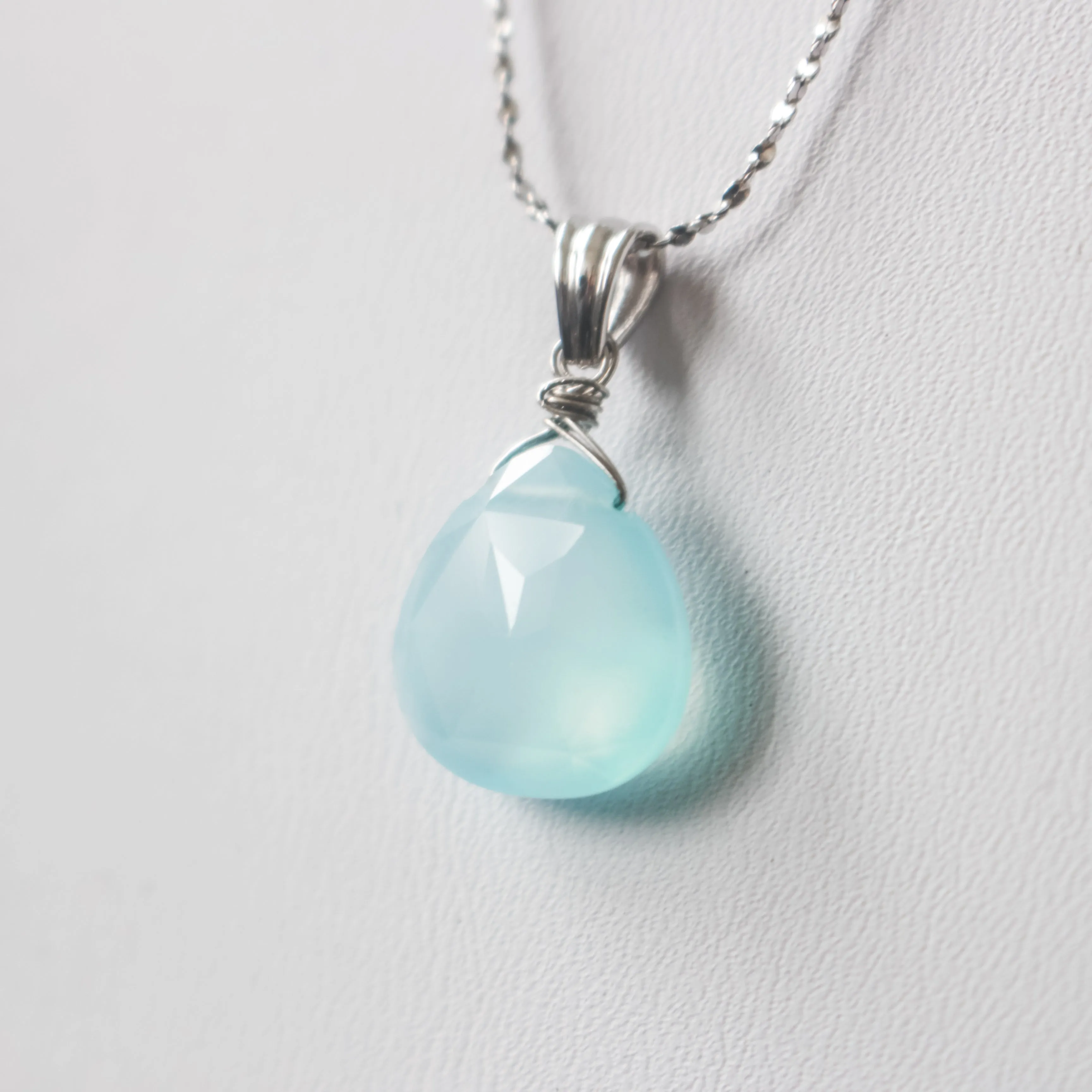 Aquamarine Earrings and Necklace
