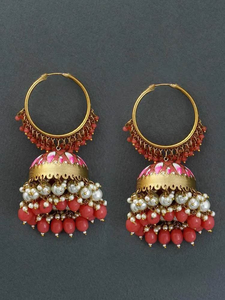 Coral Rajamani Jhumkis