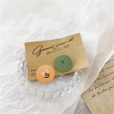 Funny Smiley Face Earrings