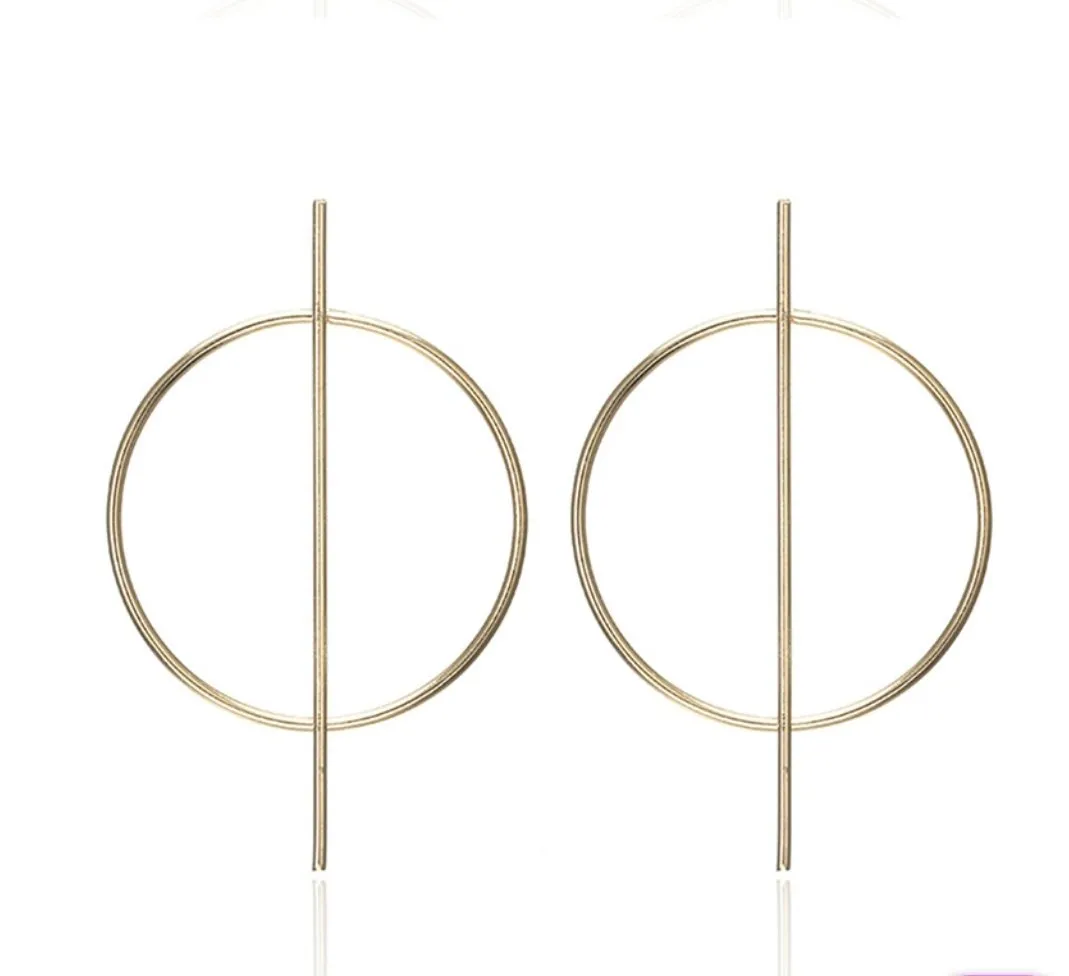 Geometric Hoop Earrings