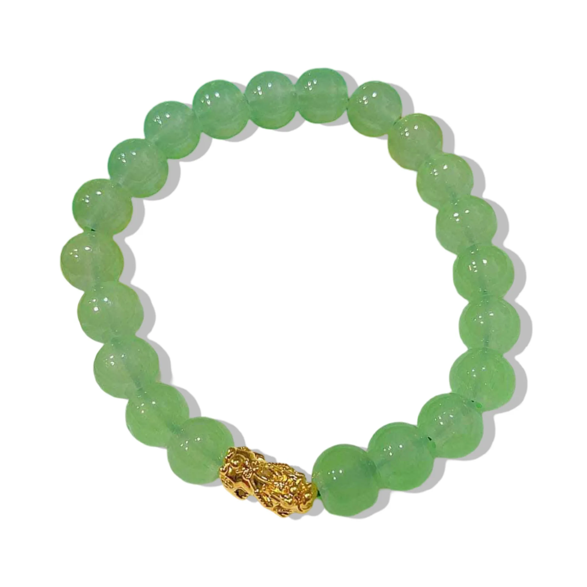 GOLD PIYAO | 24K Peridot Birthmonth Beads Lucky Piyao Bracelet