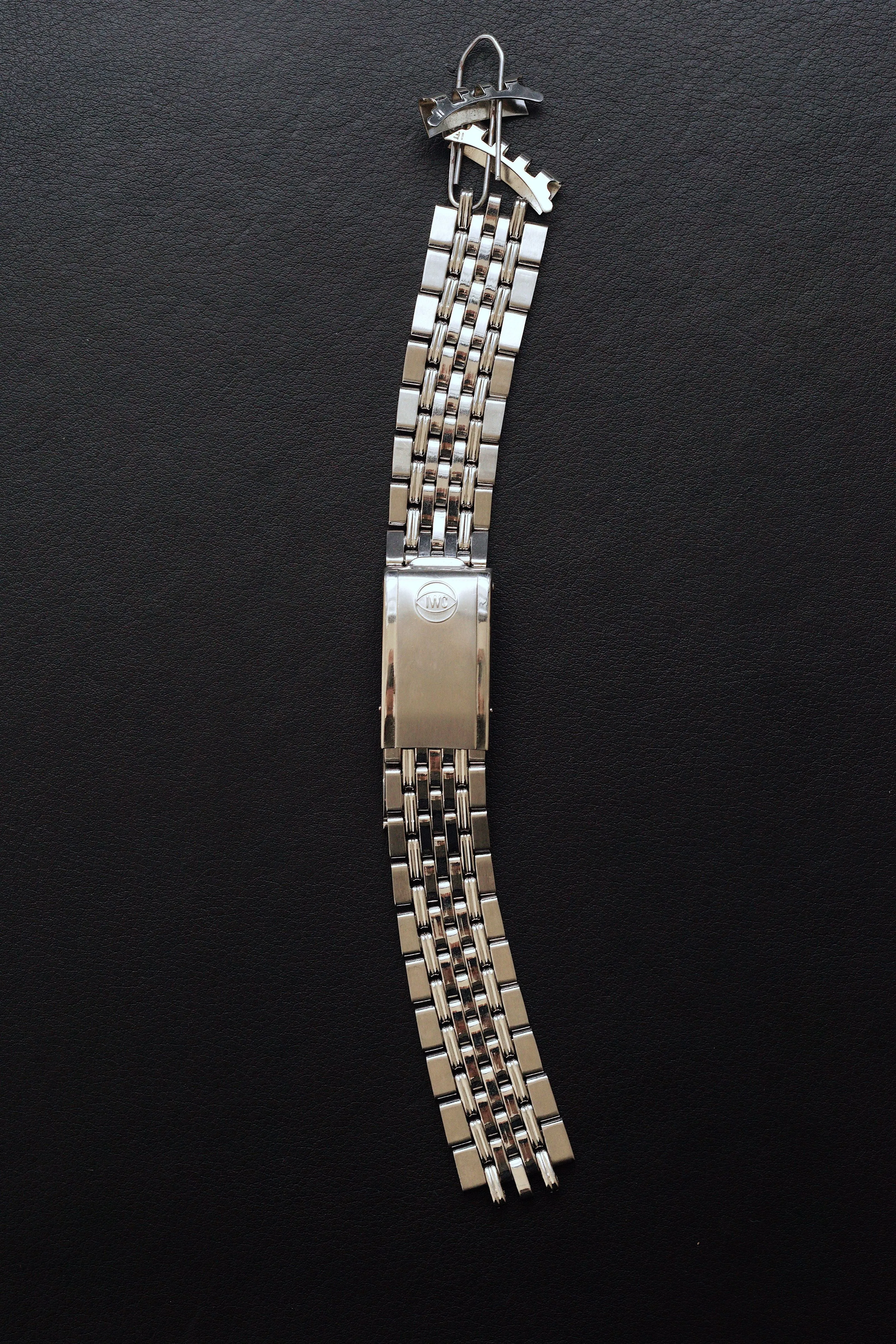 IWC Stahl ,,Reiskorn'' Armband Gayfreres für Ingenieur 666