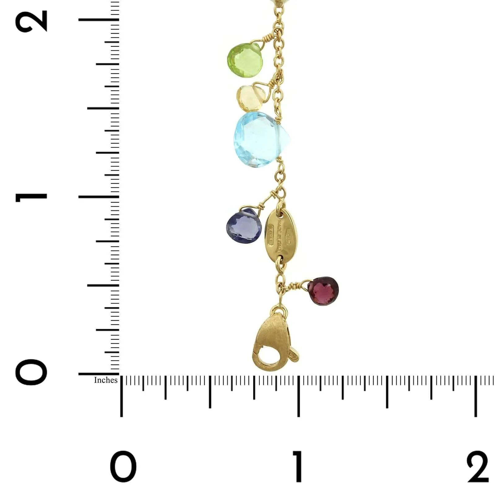 Marco Bicego Paradise 18K Yellow Gold Multi Stone Bracelet
