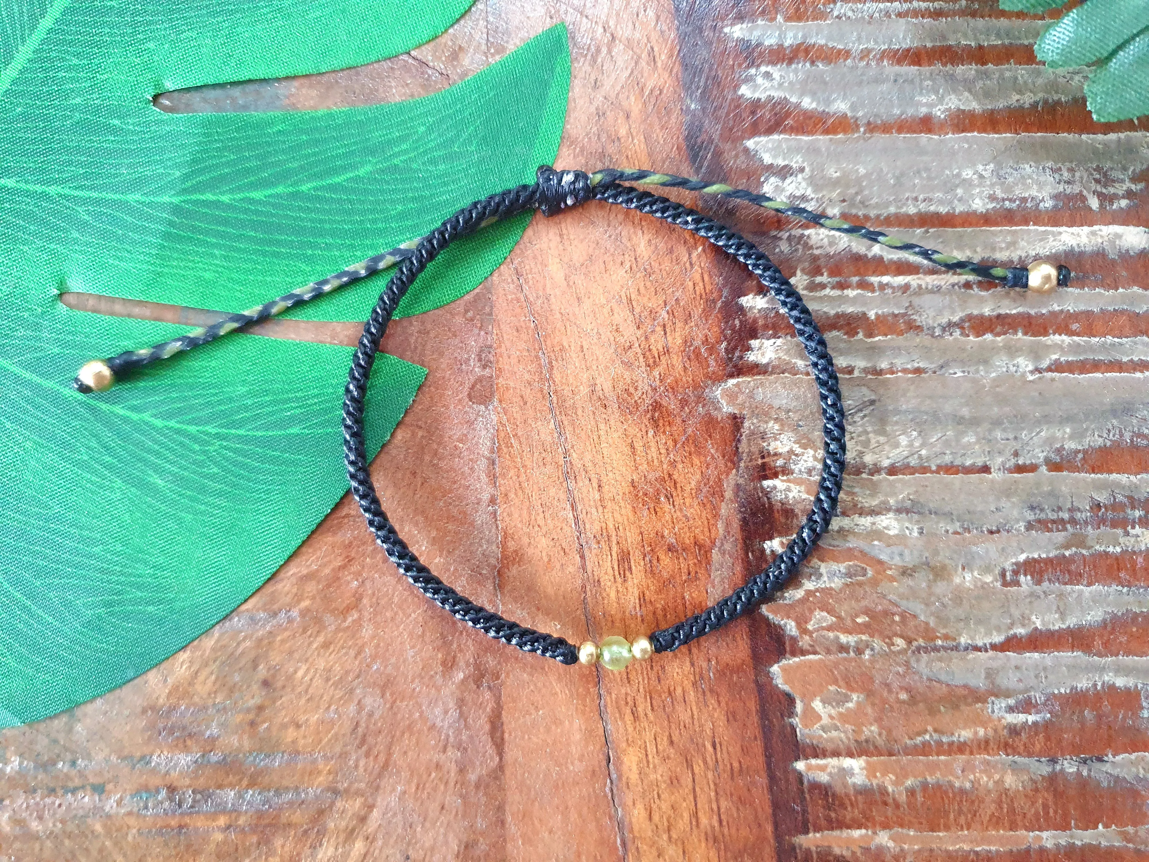 Men's bracelet, peridot bracelet for men, August birthstone gift birthday, anxiety healing aura cleanse detoxify focus chakra choose colour