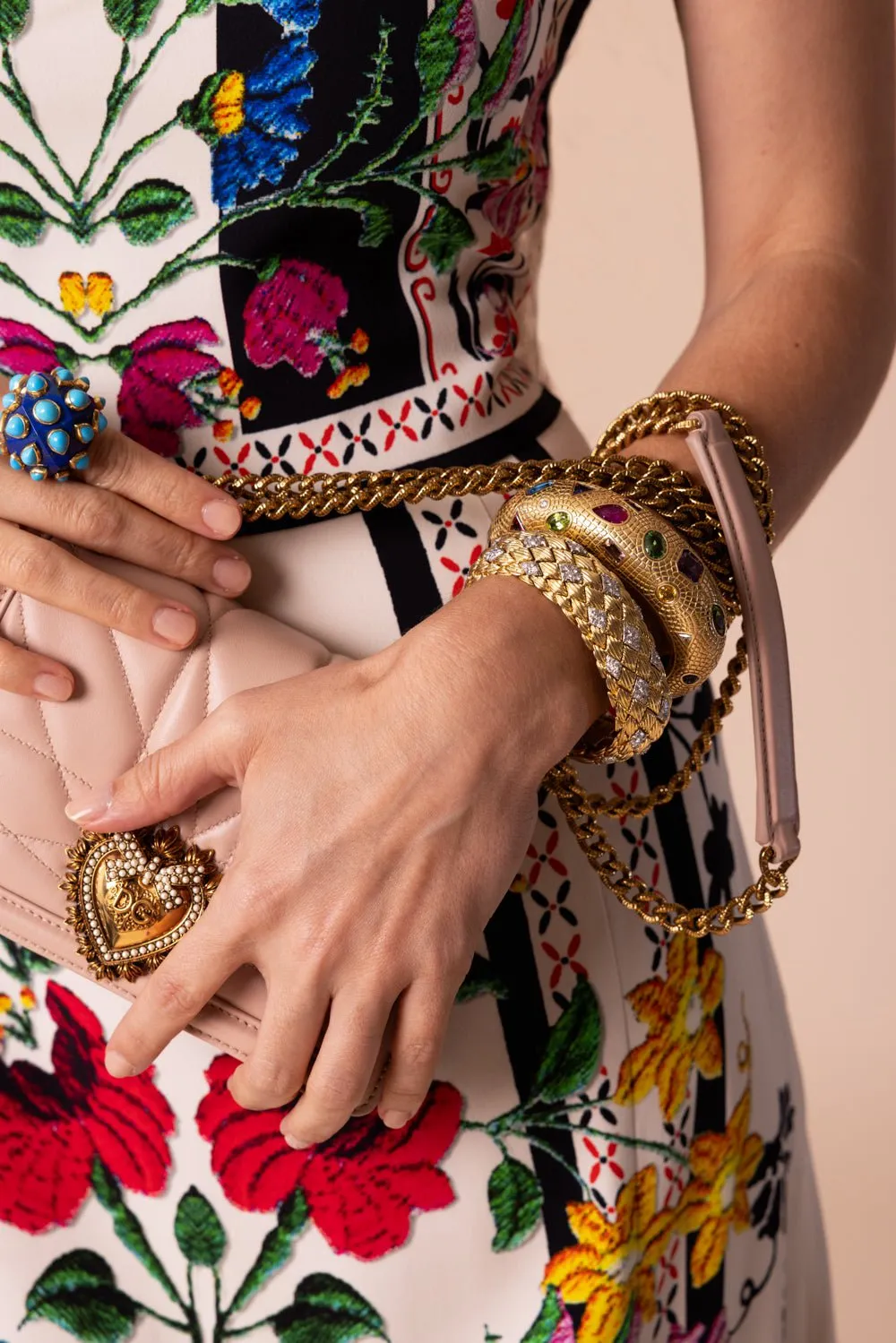 Mosaic Cuff Bracelet