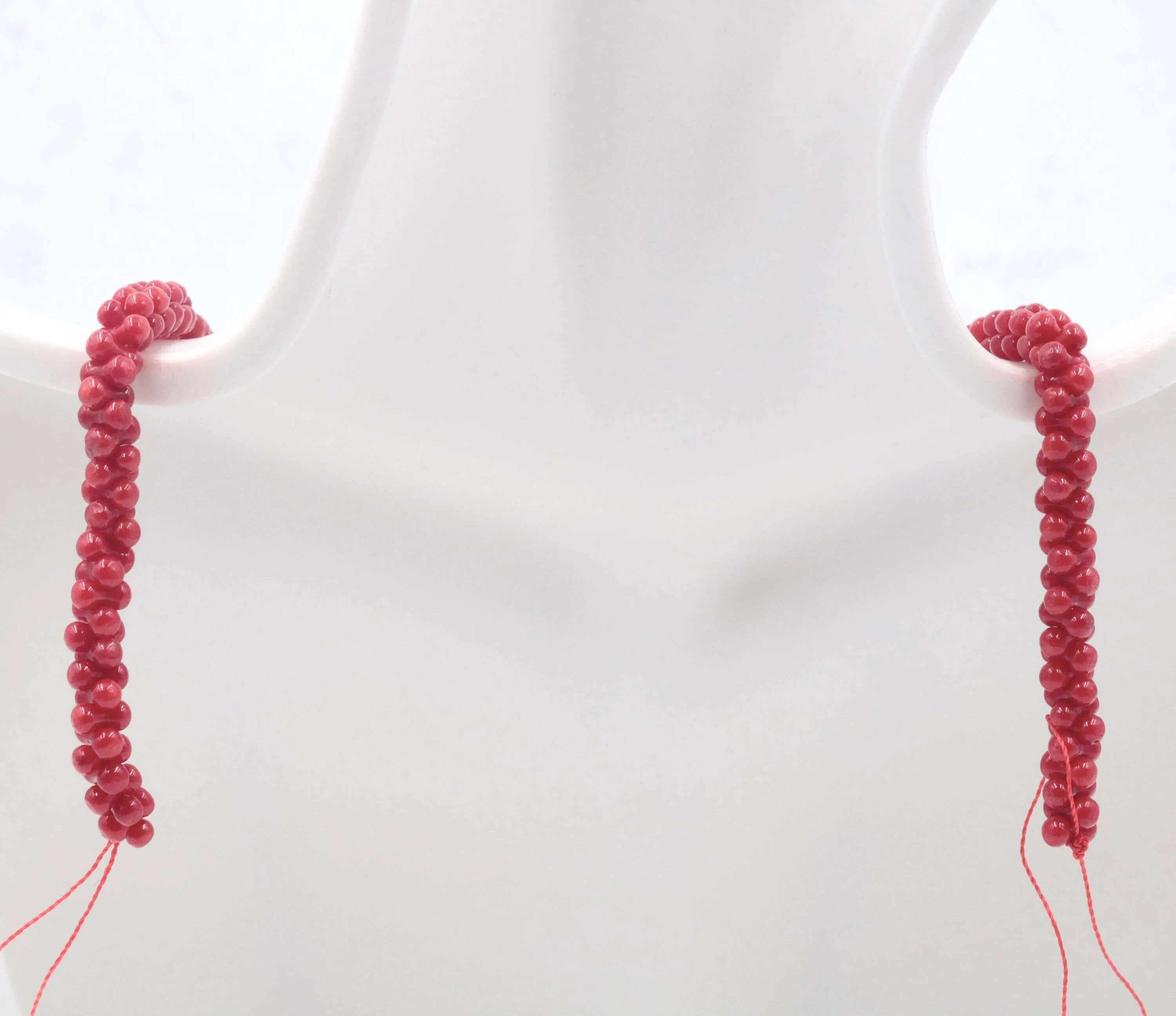 Natural Coral Beads Coral Necklace Italian Coral beads Red Coral Beads Antique Coral Beads Natural Coral Bead Necklace 16 Inch SKU:00108807
