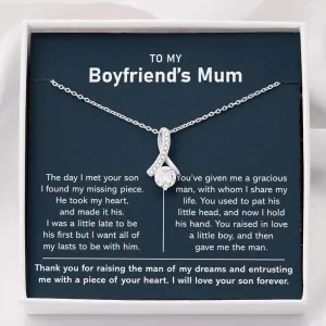 Necklace For Boyfriend's Mum-Alluring Necklace-Silver Plated