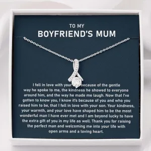 Necklace For Boyfriend's Mum-Silver Alluring Necklace