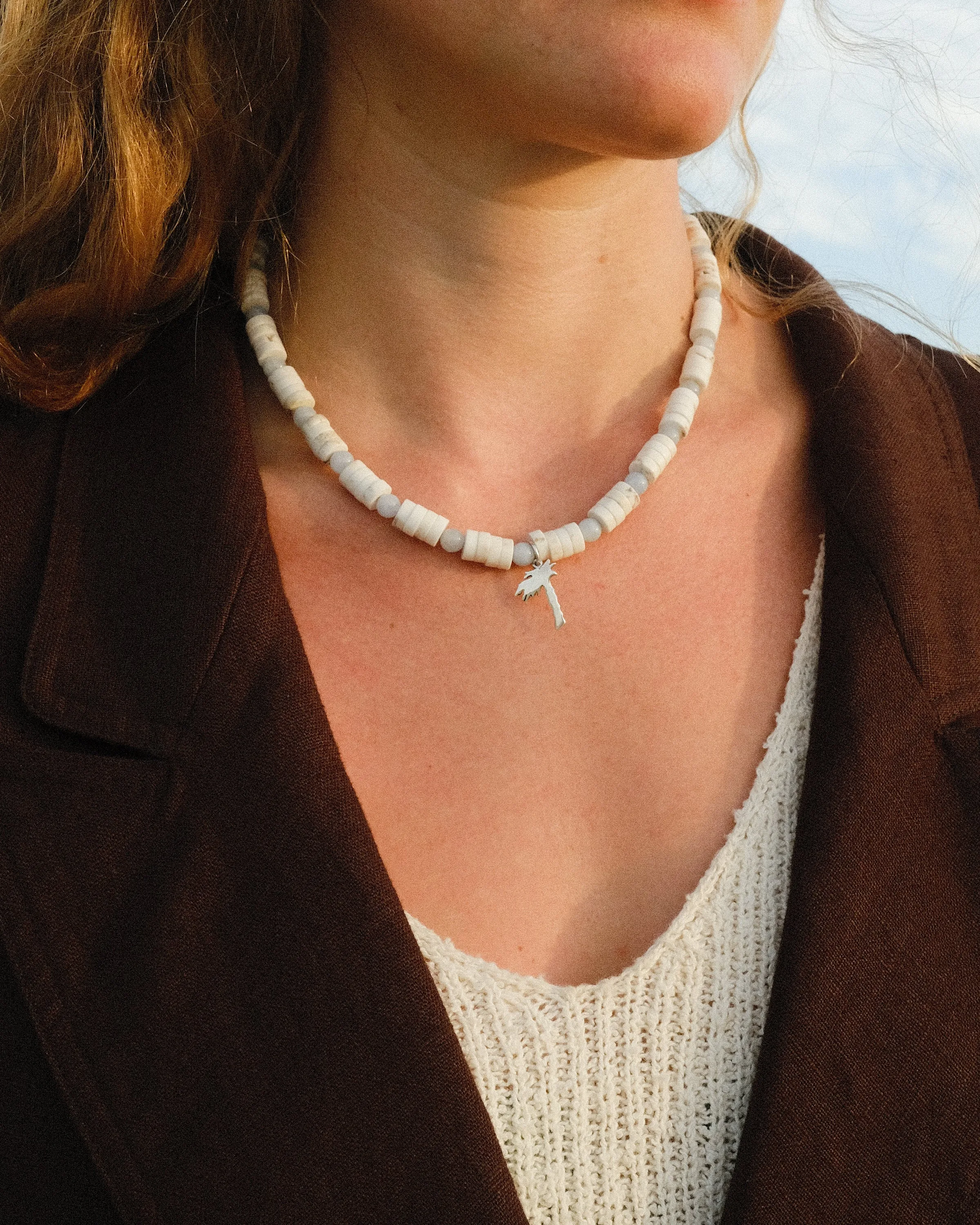 Odissea x Tombolo Necklace (Aquamarine)