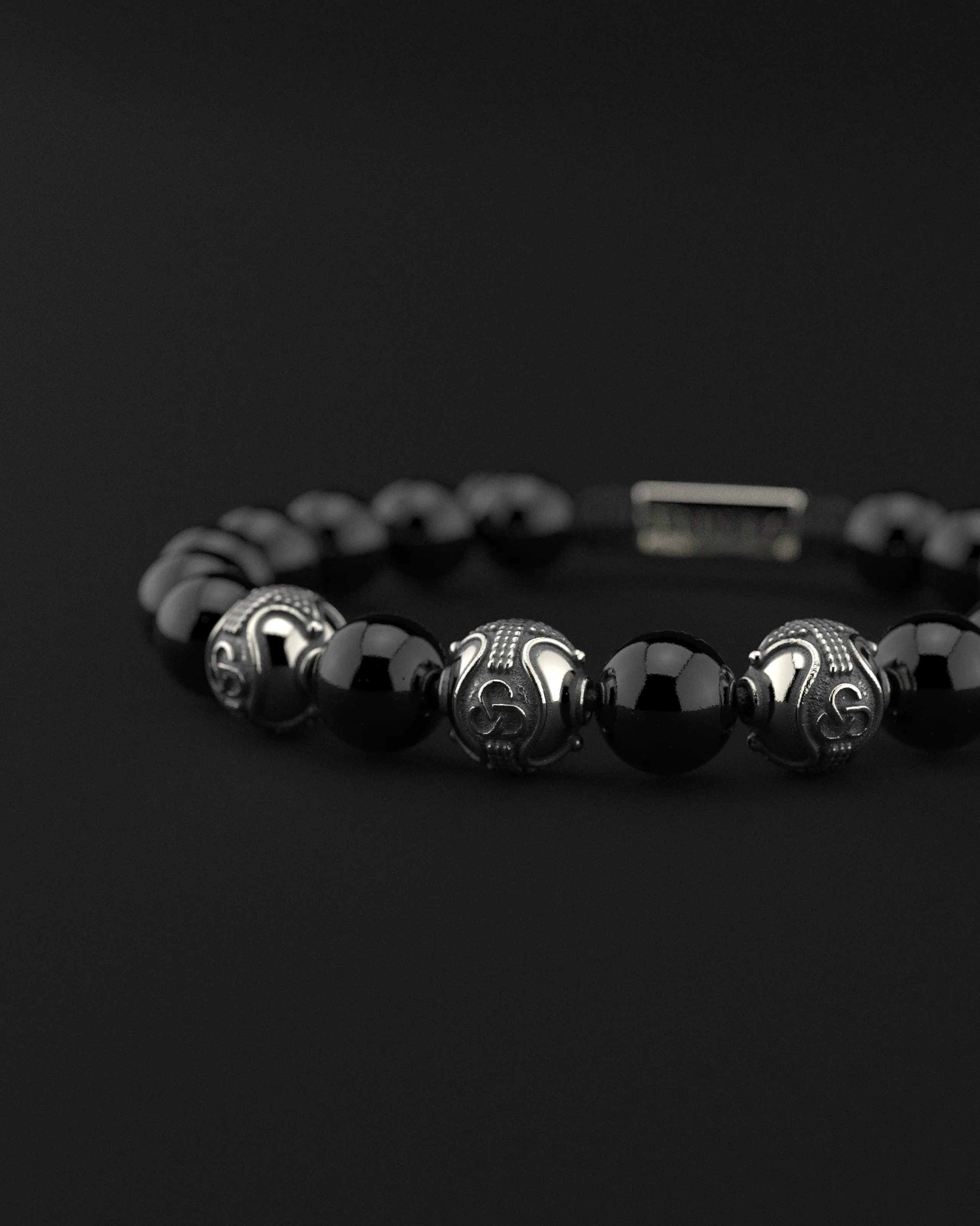 Onyx Bracelet 10mm | Premium
