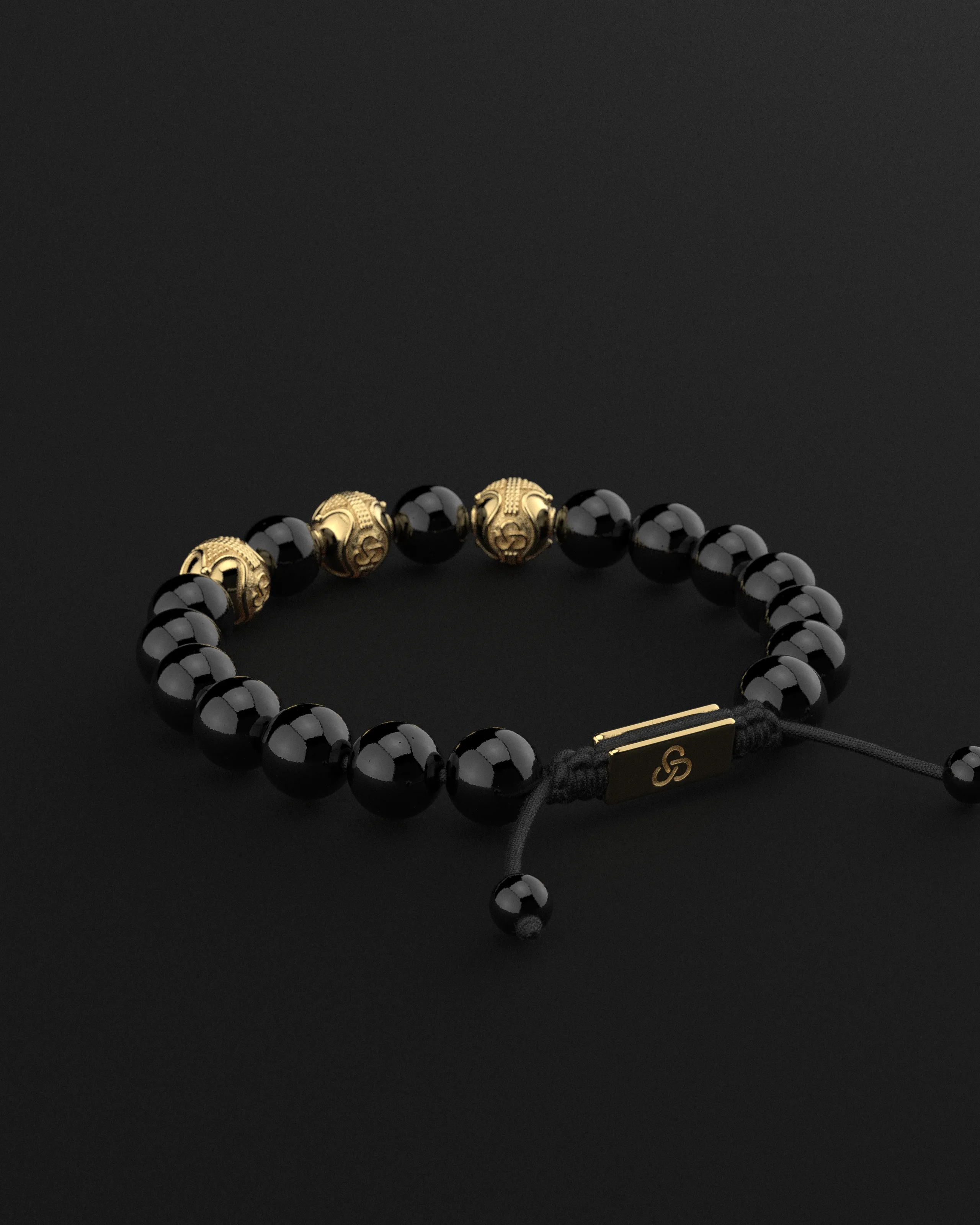 Onyx Bracelet 10mm | Premium