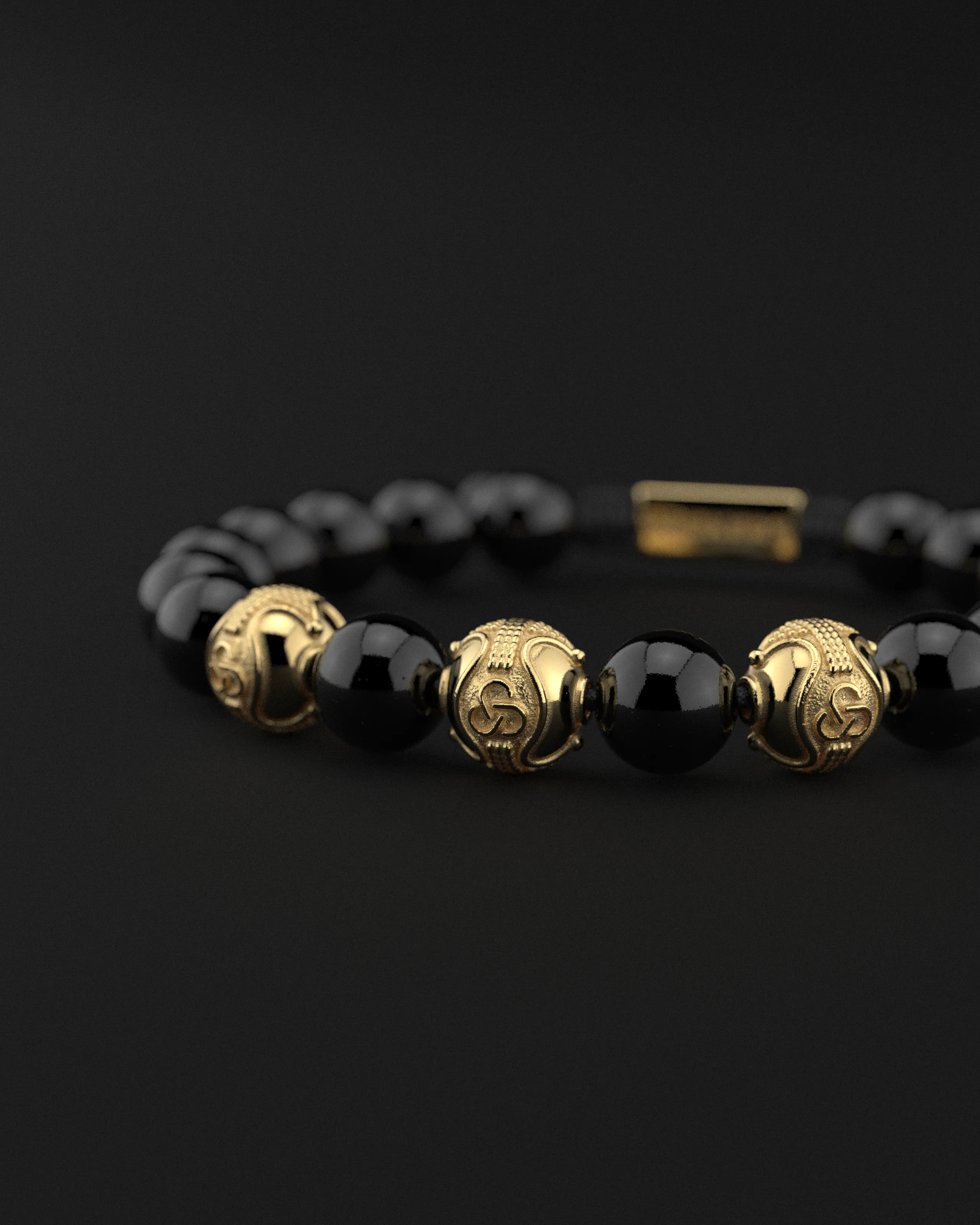 Onyx Bracelet 10mm | Premium