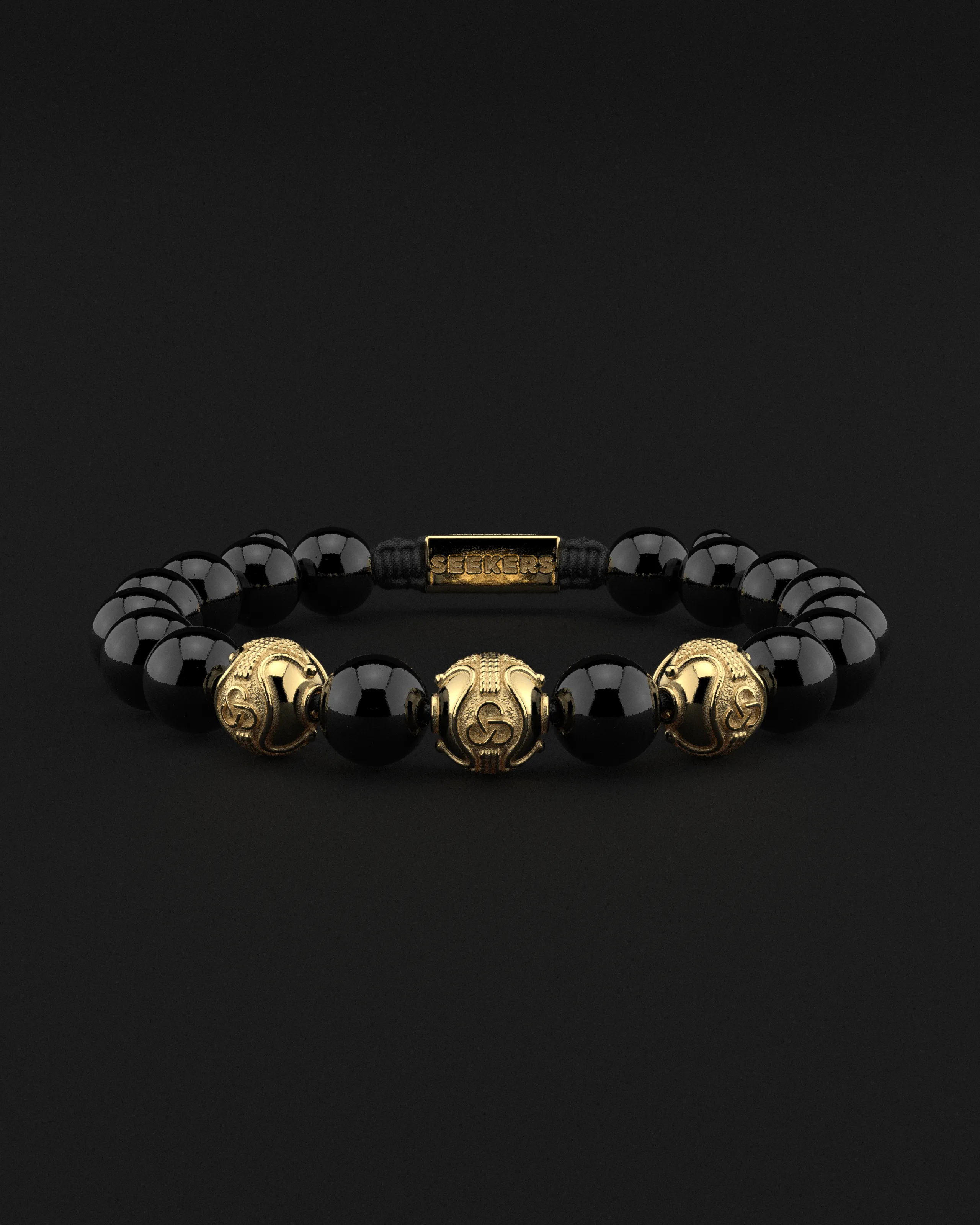 Onyx Bracelet 10mm | Premium