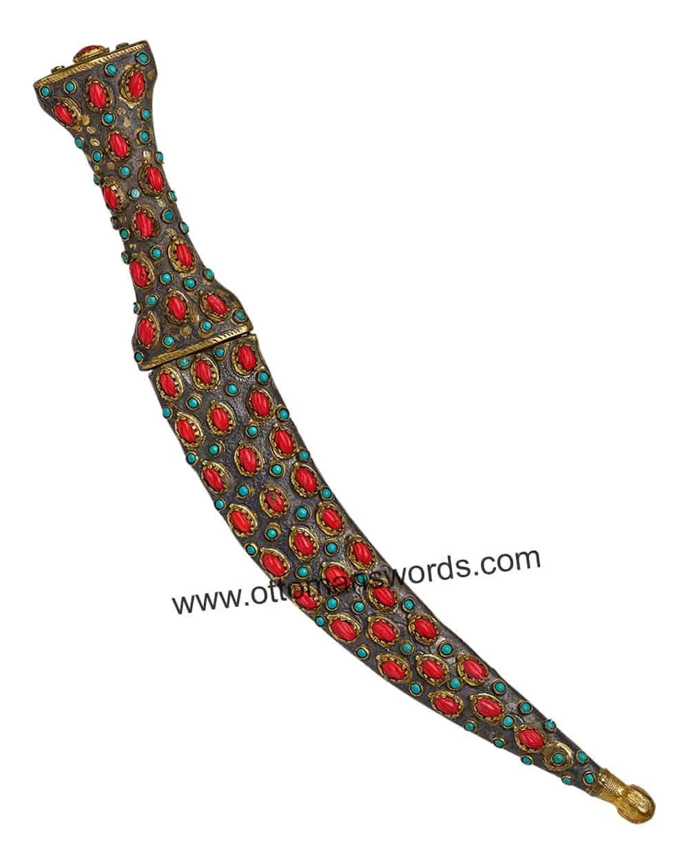 Ottoman Turkish Coral Dagger