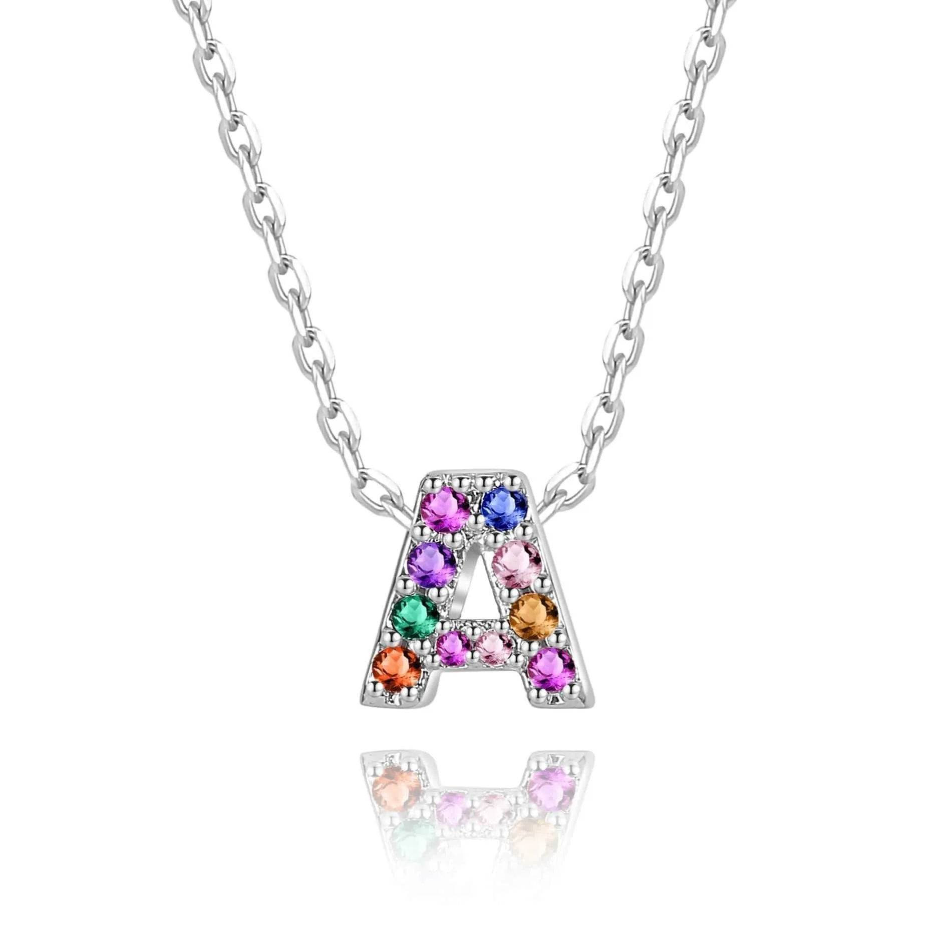 "Silver Initial" Anklet