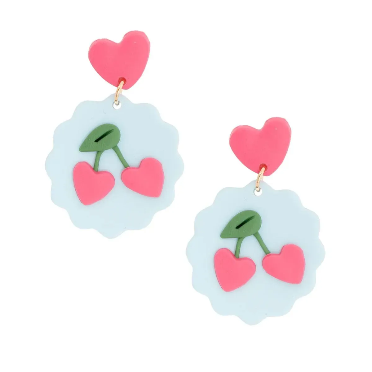 Sweet Shade Cherry Earrings: Fun & Fab Fashion Accessory for You!