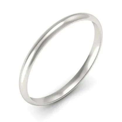 Thin Gold Wedding Ring 2mm