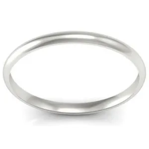 Thin Gold Wedding Ring 2mm