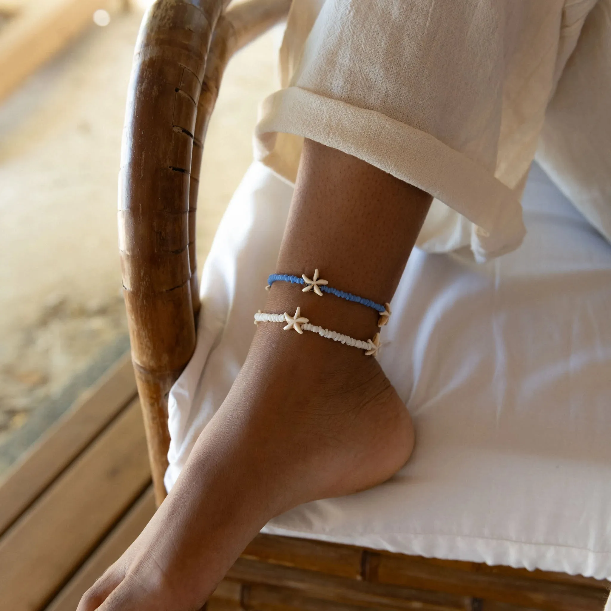 Tidepool Starfish Anklet