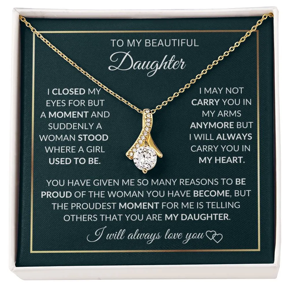 To My Daughter | Alluring Beauty Necklace