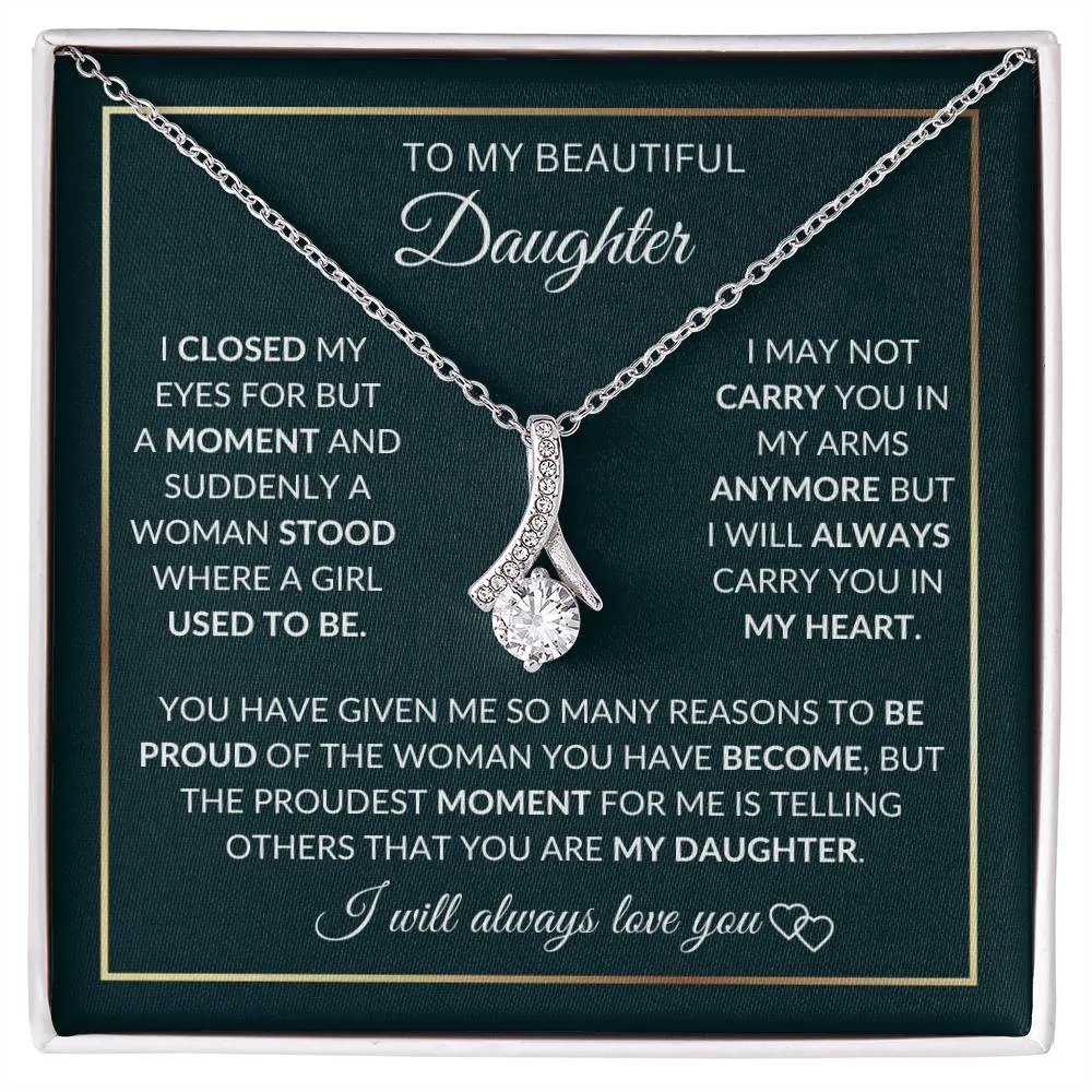 To My Daughter | Alluring Beauty Necklace