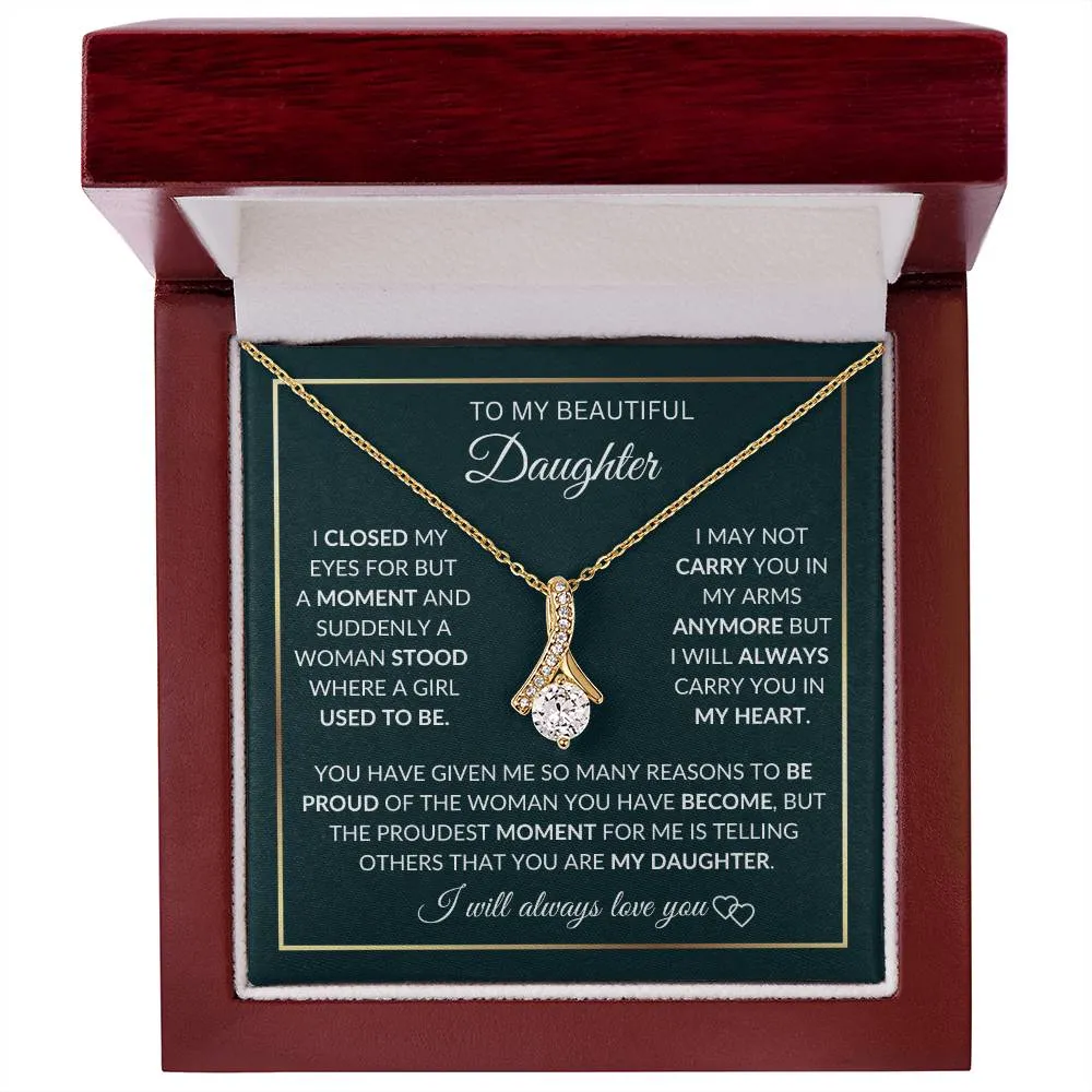 To My Daughter | Alluring Beauty Necklace
