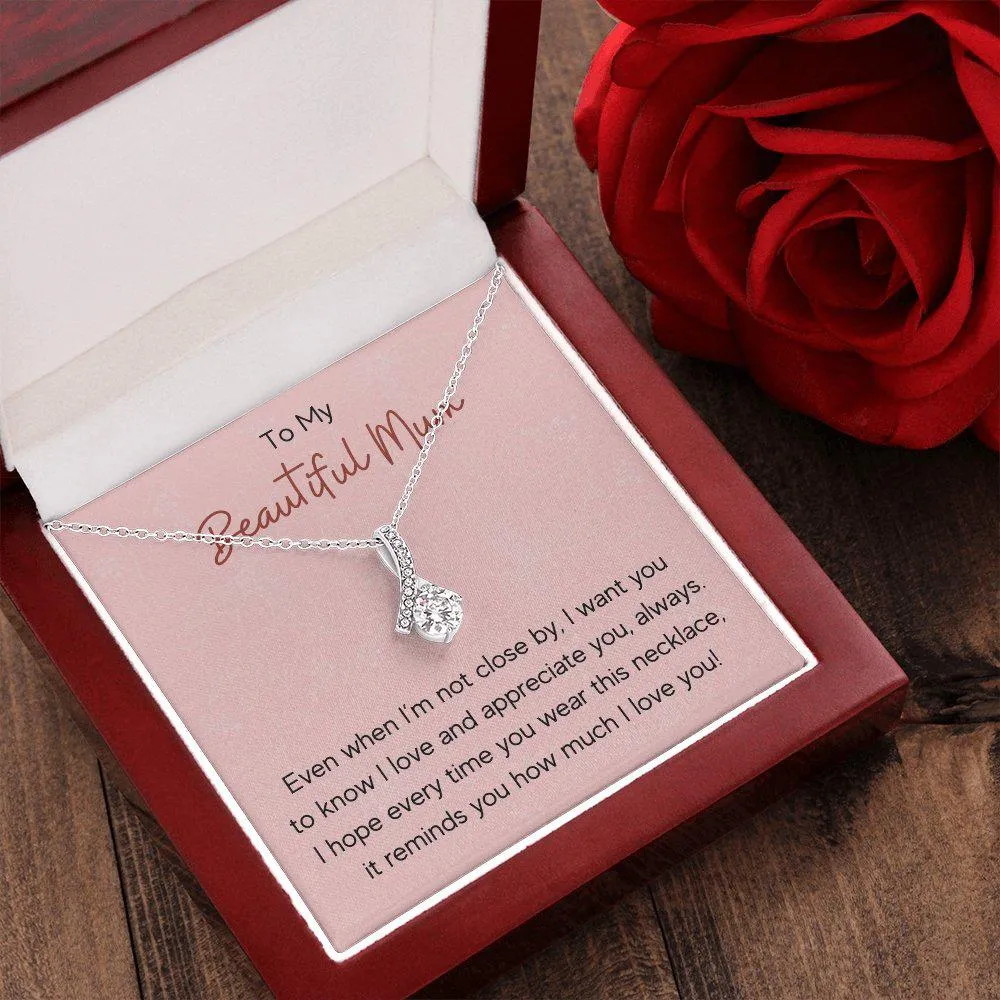 To My Mum Necklace-Alluring Necklace For Mother