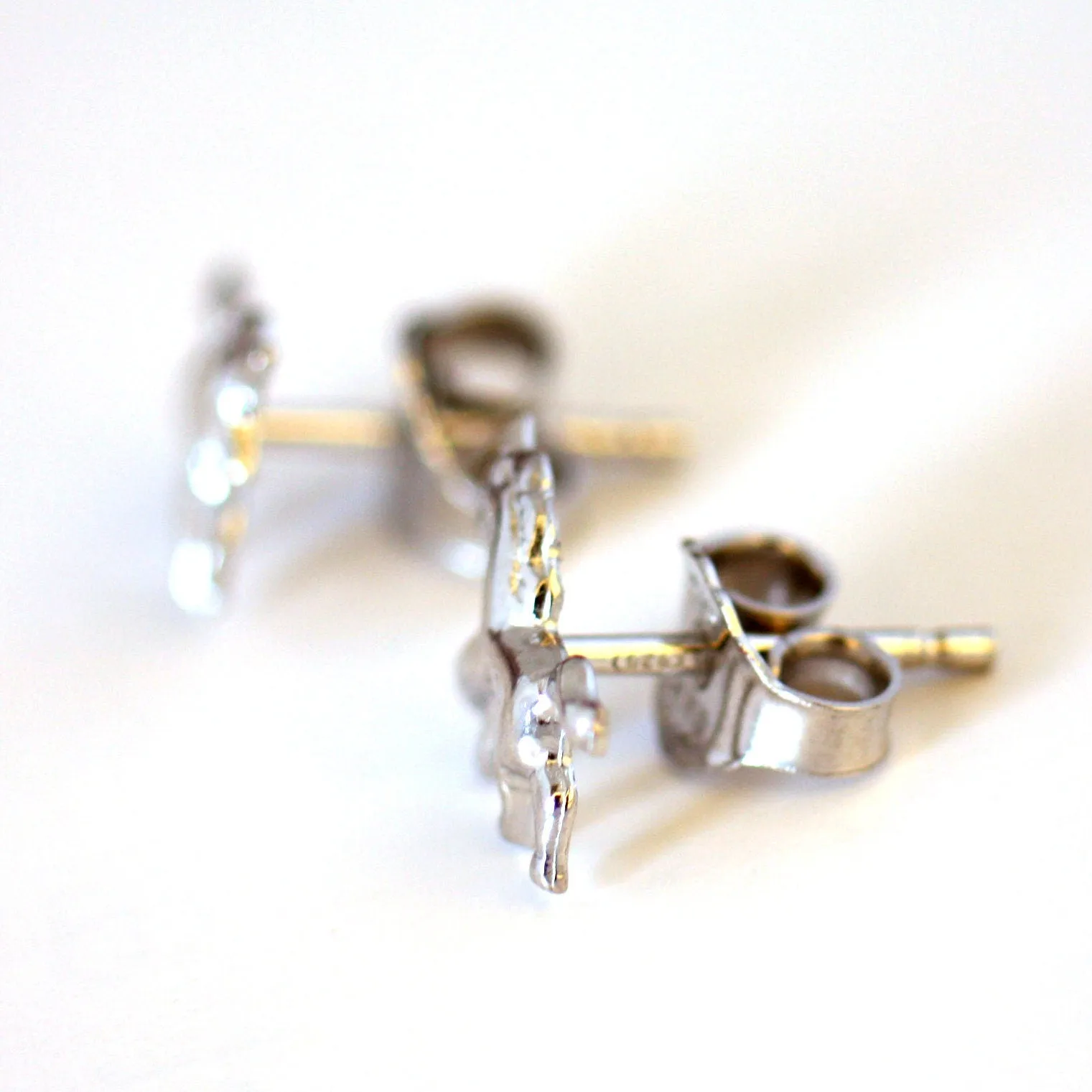 Unicorn kids tiny earrings