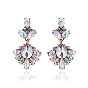 Vintage Rhinestone Earrings For Women