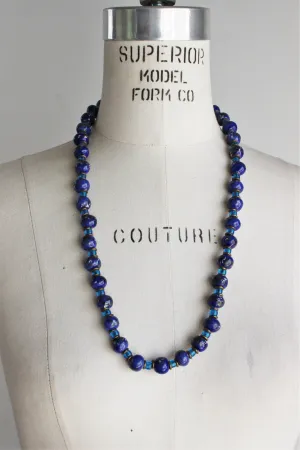 Vintage Venetian Murano Glass Bead Necklace
